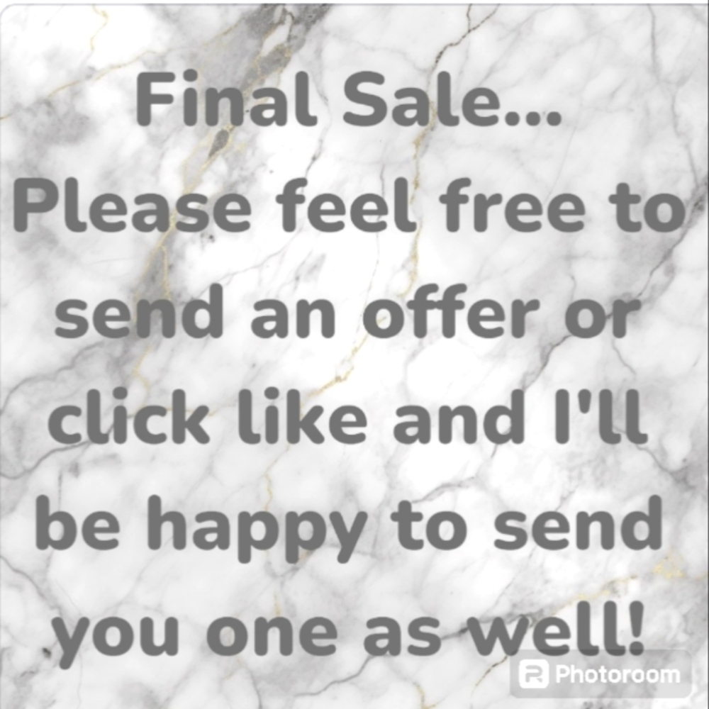 Final Sale ⭐💲💲💰 SAVINGS